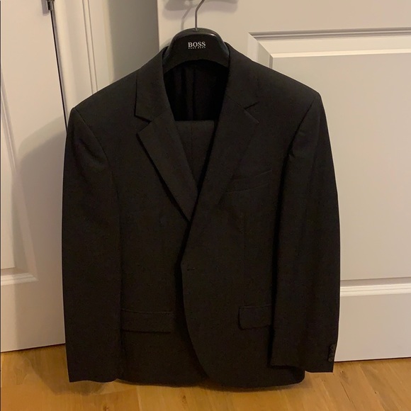 Black Hugo Boss Suit